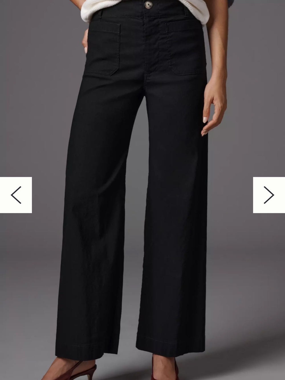 Anthropologie Colette magic fabric full length pant